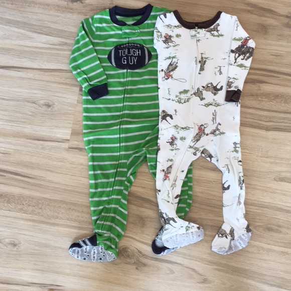 carters cowboy pajamas